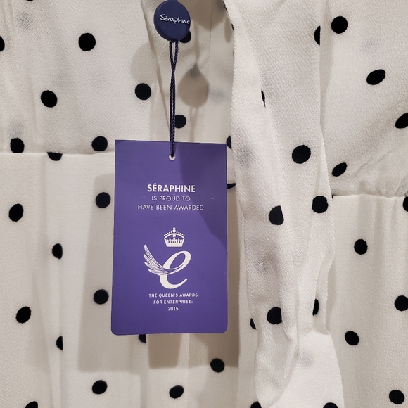 Seraphine maternity luxury dress size 10 - Picture 5 of 5